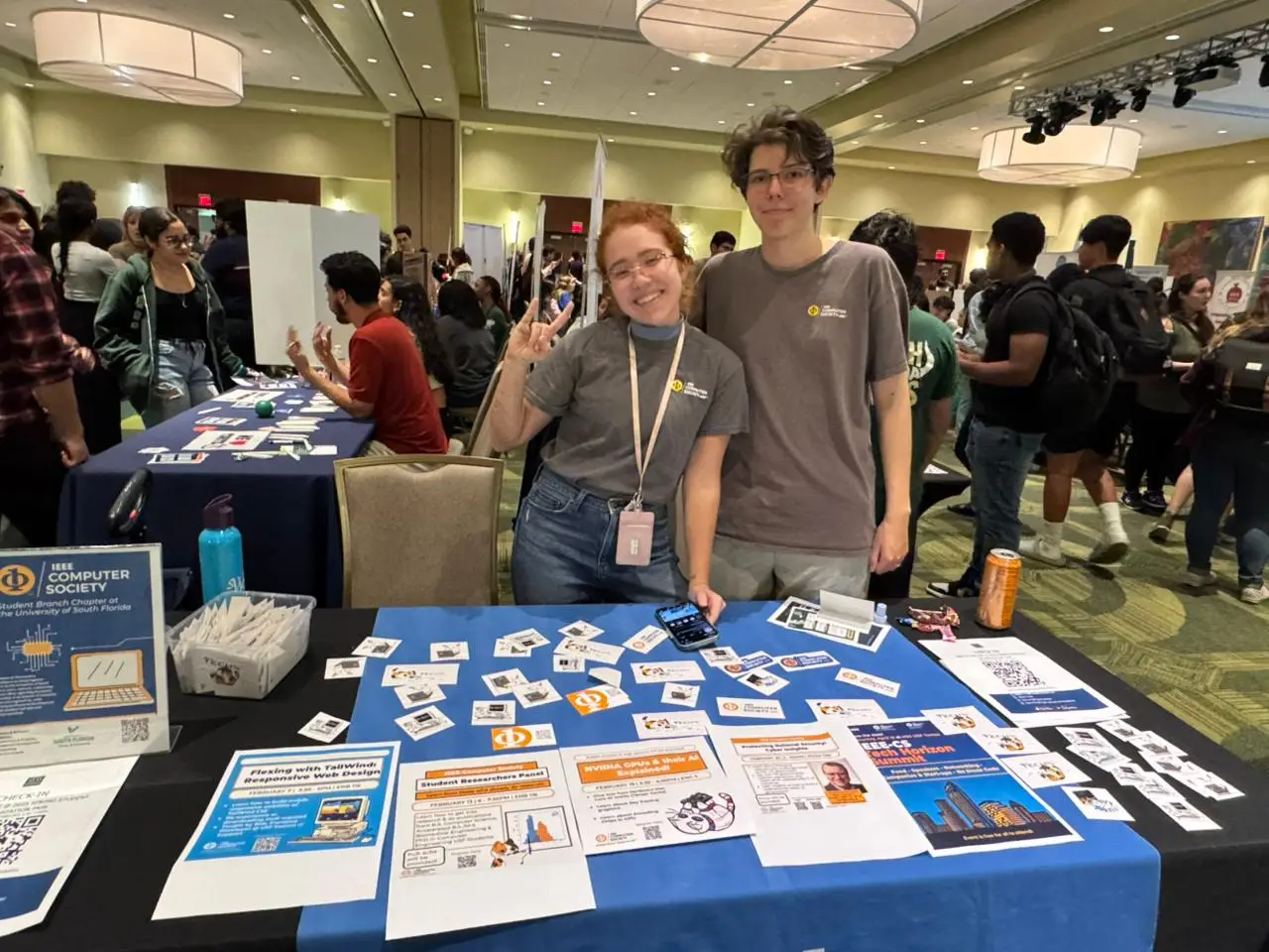 Tabling at Marshall Student Center